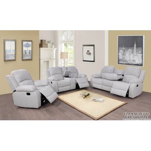 Gordillo 3 Piece Reclining Living Room Set 